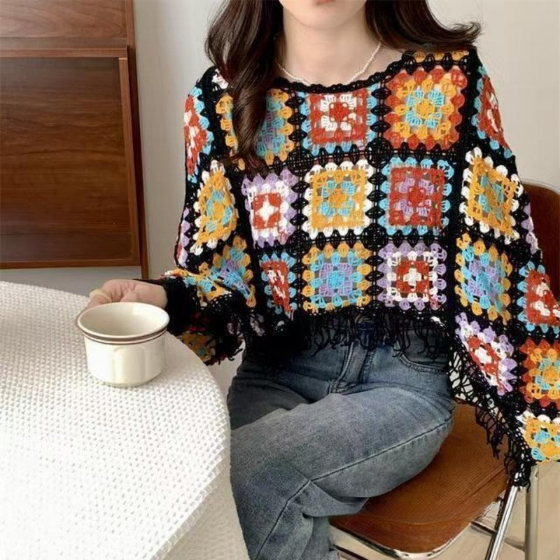 Bat-Sleeve Niche Top