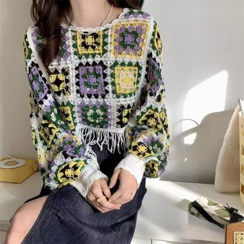 Bat-Sleeve Niche Top