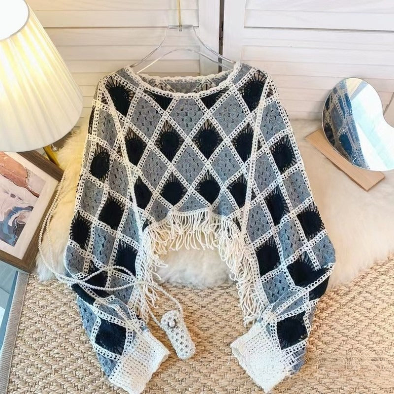 Bat-Sleeve Niche Top